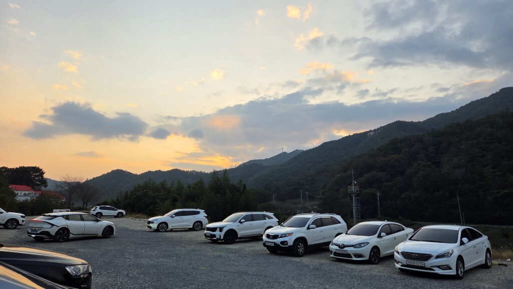 곡성 카페 압록 주차장